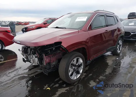 2021 Jeep Compass Limited Fwd из США, поврежденный, VIN 3C4NJCCB2MT528200